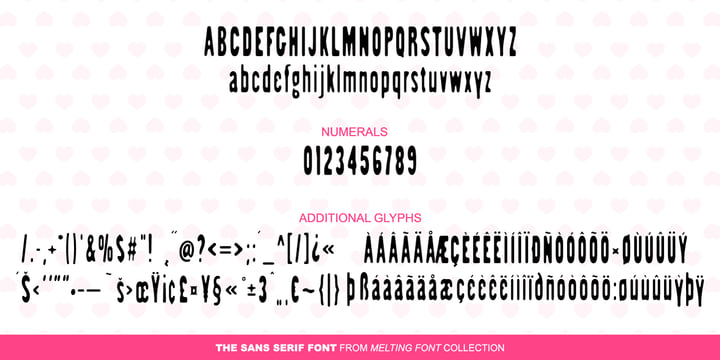 GS Slim One Font Poster 2