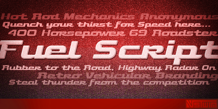 Fuel Script Font Poster 1