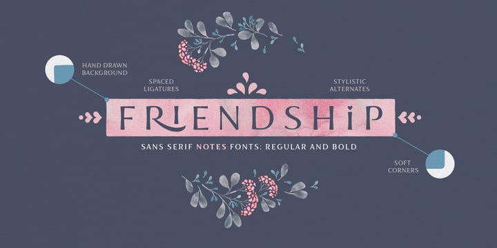 Lovingly Friends Font Poster 10