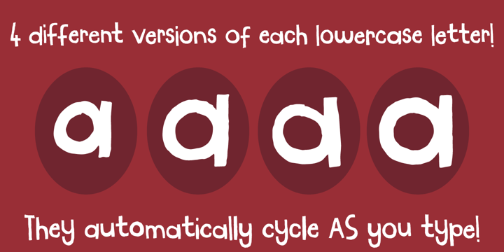 Chaplet Font Poster 3