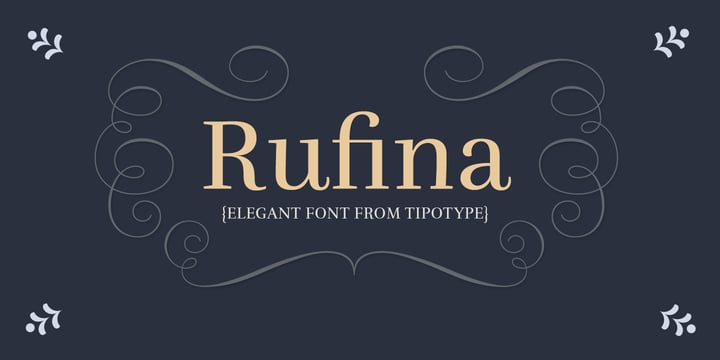 Rufina Font Poster 1