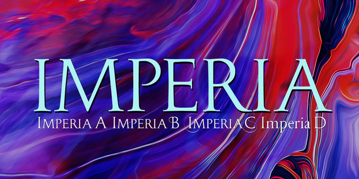 Imperia Font Poster 1
