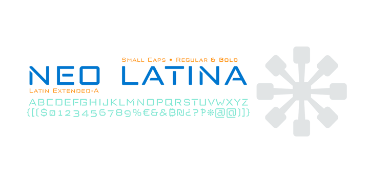 Neo Latina Font Poster 4