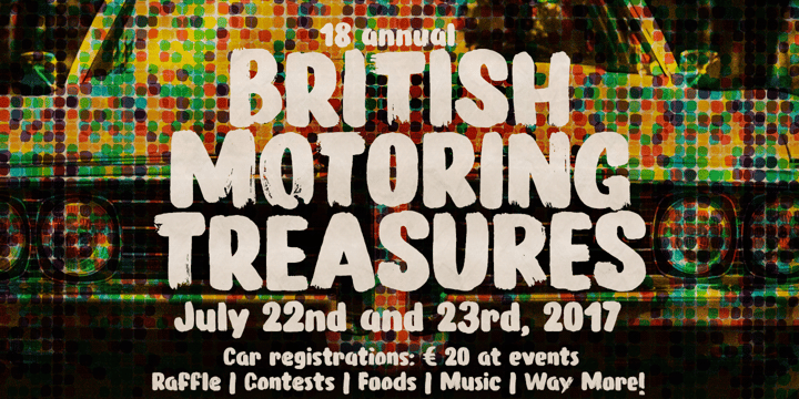 Brushtones Font Poster 5