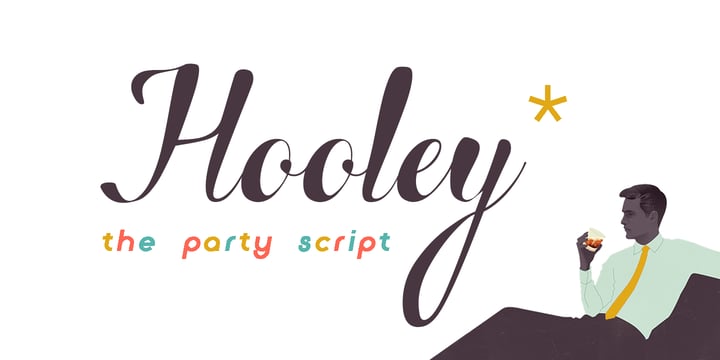 Hooley Font Poster 1
