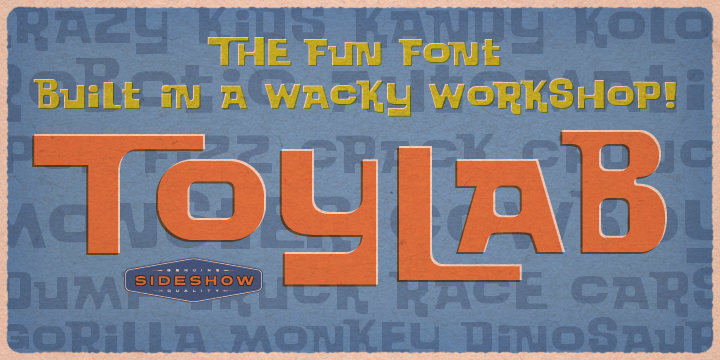 Toylab Font Poster 1