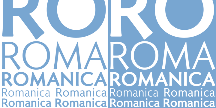 Romanica Font Poster 5