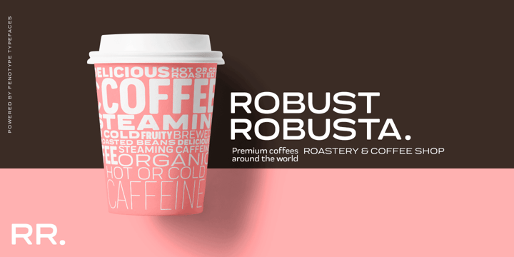 Praktika Rounded Font Poster 18