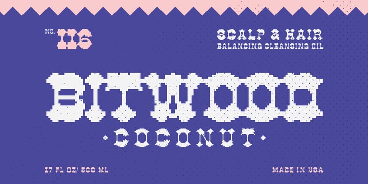 YWFT Bitwood Font Poster 6