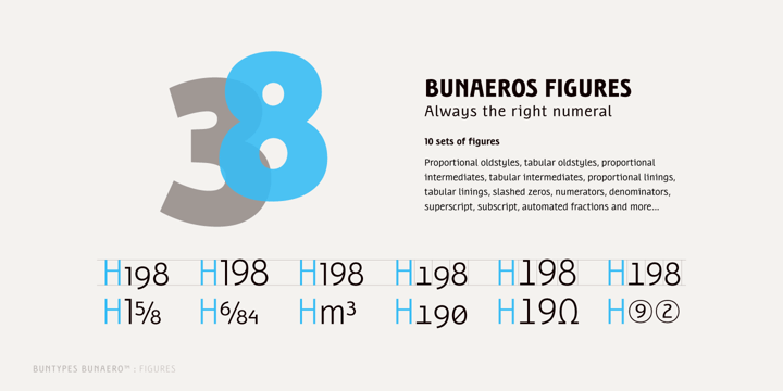 Bunaero Pro Font Poster 10