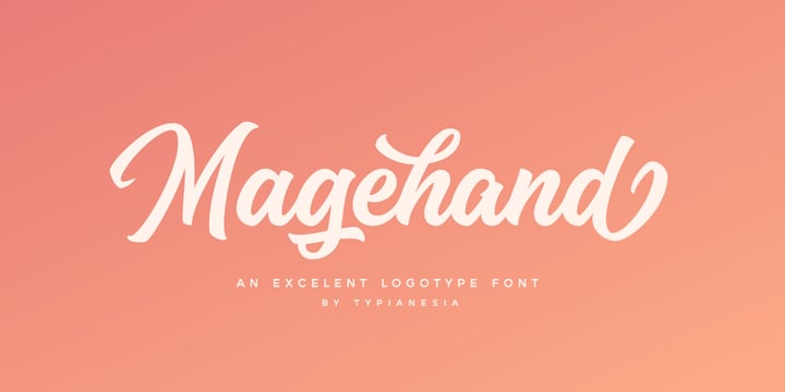 Magehand Font Poster 9