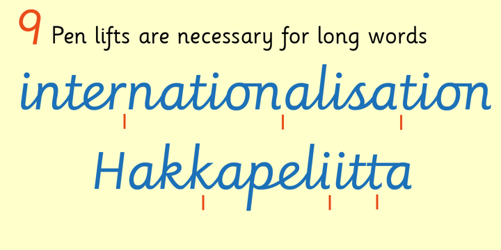 Sassoon Joined NORDIC Font Poster 10