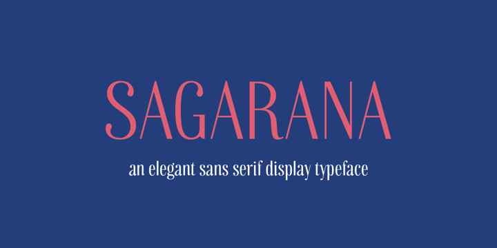 Sagarana Font Poster 1