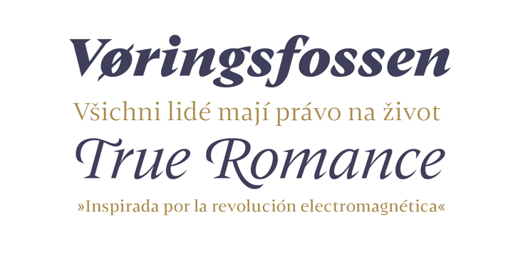 Nikola Font Poster 21