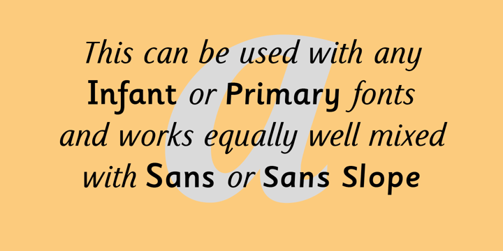 Sassoon Primary Font Poster 8