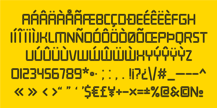 constructor Font Poster 5