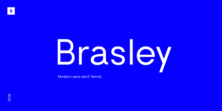 Brasley Font Poster 1