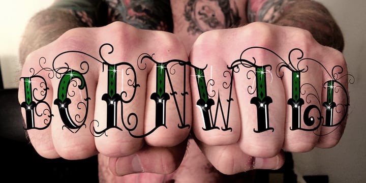 Tattooflash Fingers