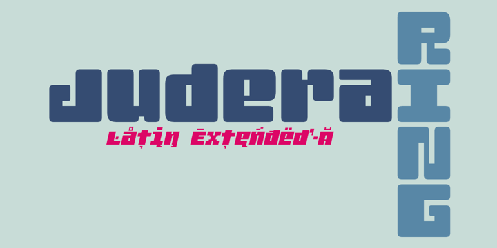 Judera Font Poster 1