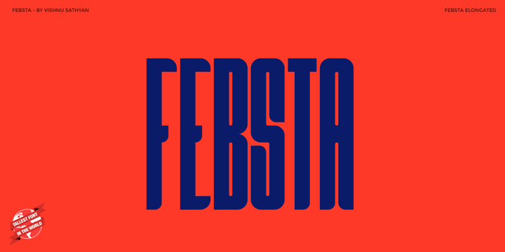 Febsta Font Poster 6