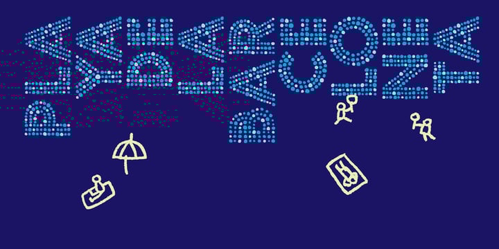 Playa Font Poster 5