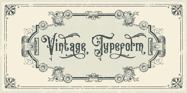 Victorian Fonts Collection Font Poster 1