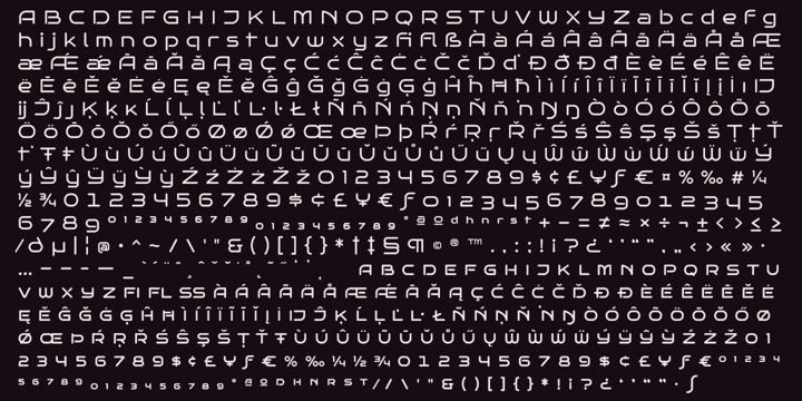 Bruno Ace Pro Rounded Font Poster 1