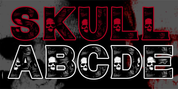 Soul Skull Font Poster 2