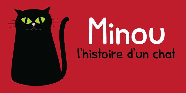 Minou Font Poster 6