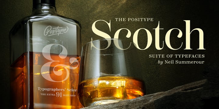 Scotch Font Poster 1