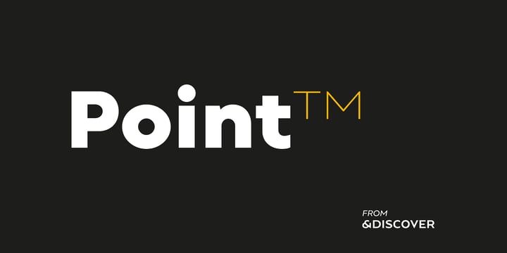 Point Font Poster 1