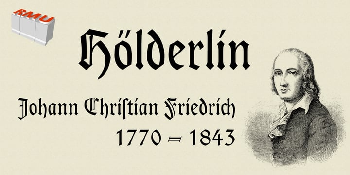 Hoelderlin Font Poster 1