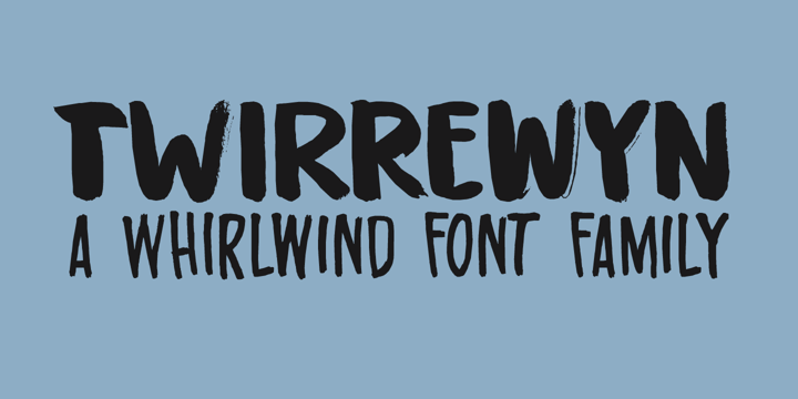 Twirrewyn Font Poster 6
