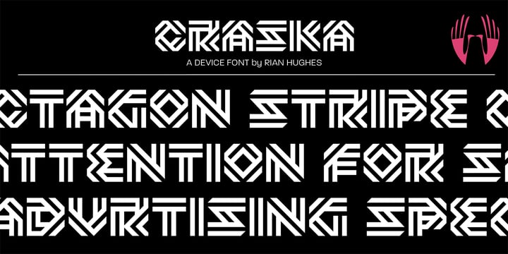 Craska Font Poster 1