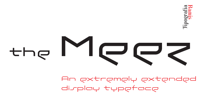The Meez Font Poster 1