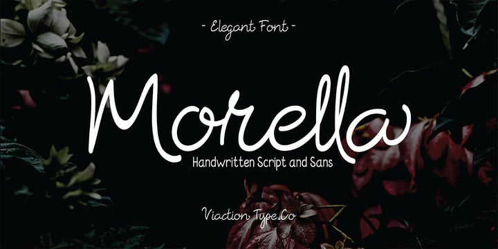 Morella Font Poster 9