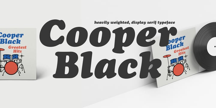Cooper Black Font Poster 1