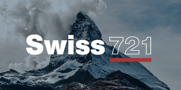 Swiss 721 WGL Font Poster 1