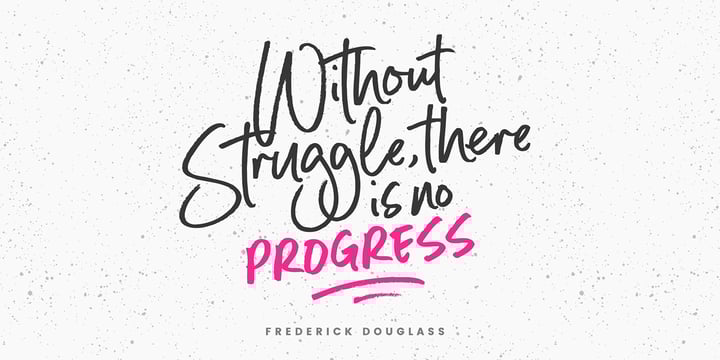 Backlash Font Duo Font Poster 6