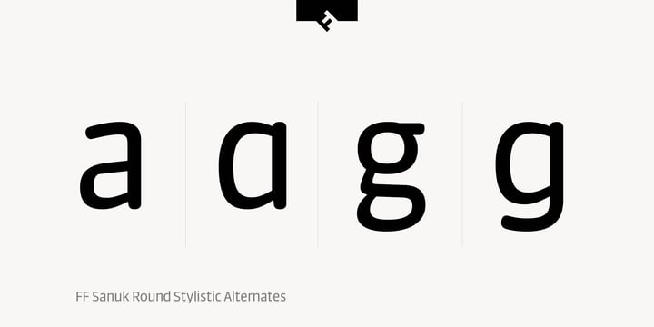 FF Sanuk Round Font Poster 7