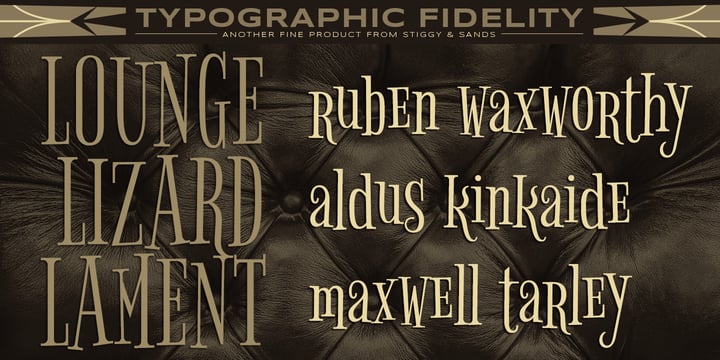 Bigelow Rules Pro Font Poster 4