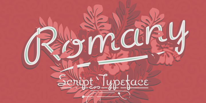 Romany Font Poster 1