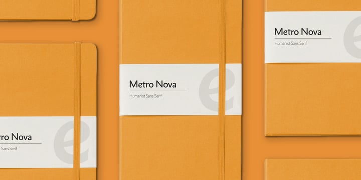 Metro Nova Font Poster 1