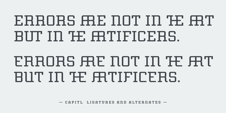 Thousands Font Poster 4