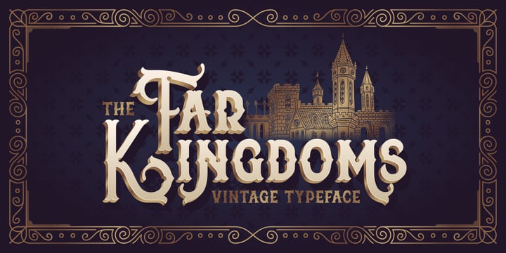 Far Kingdoms Font Poster 1