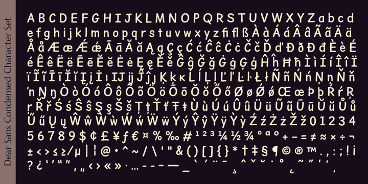 Dear Sans