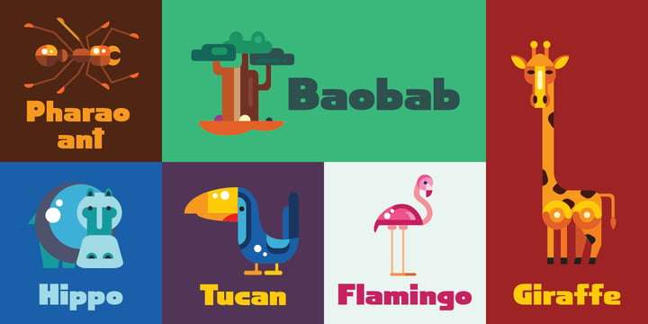 Baobab Font Poster 5