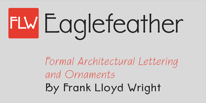 P22 Eaglefeather Font Poster 9
