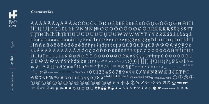 Milas Font Webfont Desktop Myfonts