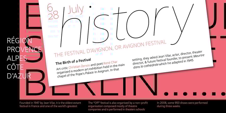 Fact Font Poster 7